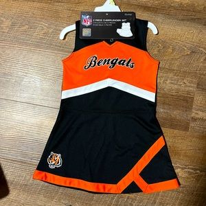 Brand new 4T Bengals Cheerleading Outfit